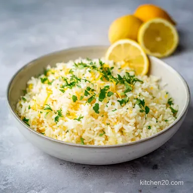 Greek Lemon Rice Recipe in 30 Minutes
