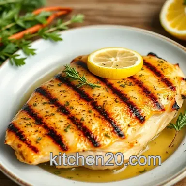 Ultimate Zesty Grilled Chicken with Lemon &amp Herbs: A Delicious Summer Dinner!