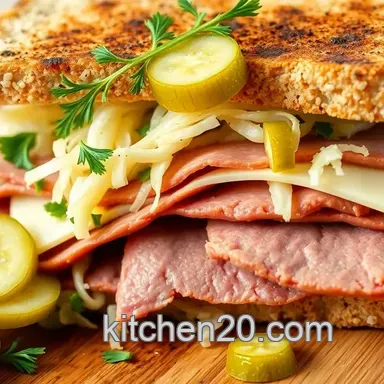 Deliciously Easy Grilled Corned Beef Turkey Sandwich Delight: A Family Favorite!