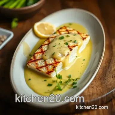 How to Make Grilled Sea Bass with Luscious Lemon Sauce: A Delicious Delight Recipe Card