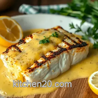 How to Make Grilled Sea Bass with Luscious Lemon Sauce: A Delicious Delight