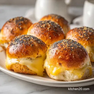 Ham and Cheese Sliders in 30 Minutes Recipe Card