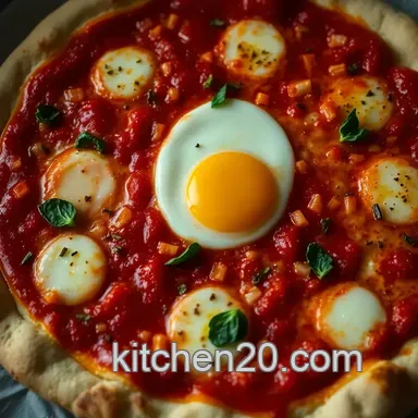 Hangover Helper Breakfast Pizza: Easy Weekend Treat Recipe Card