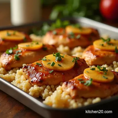 Tropical Hawaiian Chicken Sheet Pan Easy Pineapple Teriyaki Dinner Recipe Card