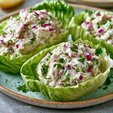 Crab Lettuce Wraps in 15 Minutes Recipe Card