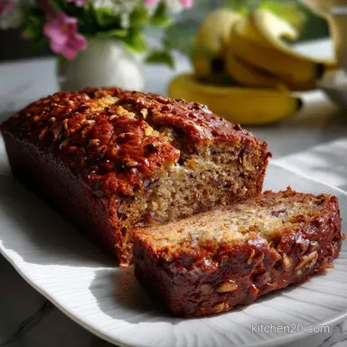 Guilt Free Banana Bread Healthy Moist Banana Bread: 10 Min Prep