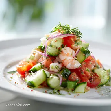 Seafood Salad Recipe in 20 Minutes Recipe Card
