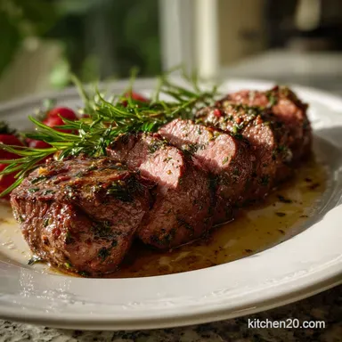 Christmas Eve Dinner: Herb-Crusted Tenderloin