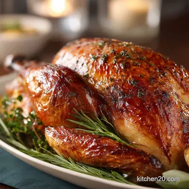 Turkey Brine: Chefs Herbaceous Recipe for the Most Succulent Holiday Roast Recipe Card