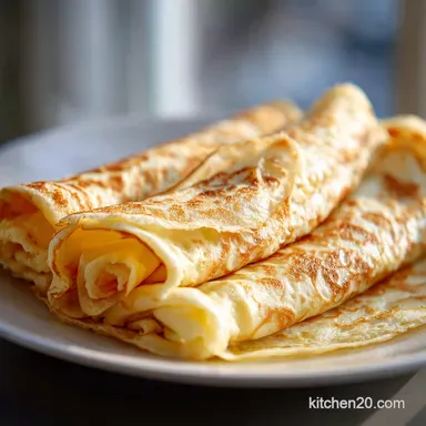 Homemade Crepes: Velvety and Thin in 50 Minutes