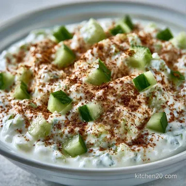 Cucumber Raita in 10 Minutes Recipe Card