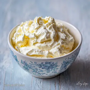 Sour Cream Ready in 24 Hours 5 Minutes Recipe Card