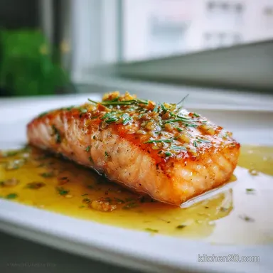 Honey Garlic Glazed Salmon in 15 Minutes