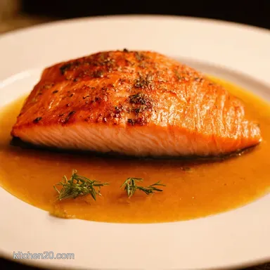Honey Glazed Salmon Recipe My Sweet Savory Secret Recipe Card