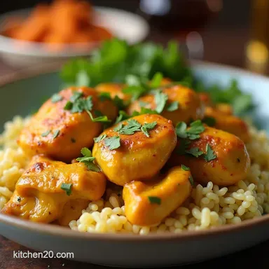 Honey Mustard Curry Chicken My Easy Weeknight Wonder Recipe Card