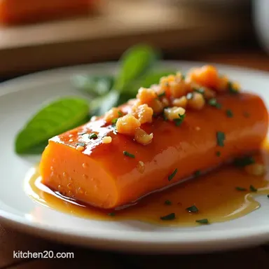 HoneyGlazed Roasted Japanese Sweet Potato Simple Sweet Recipe Card