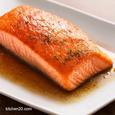 Honey Glazed Salmon Recipe Quick Easy Weeknight Dinner Recipe Card