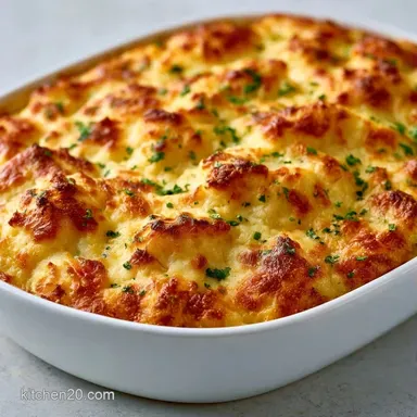 Hot Baked Crab Casserole in 35 Minutes Recipe Card