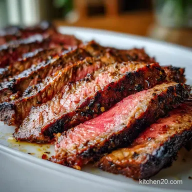 How to Cook Flank Steak Pan-Seared for Medium Rare