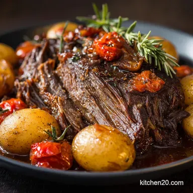 Instant Pot Pot Roast: Fork-Tender Sunday Dinner in 90 Minutes Recipe Card