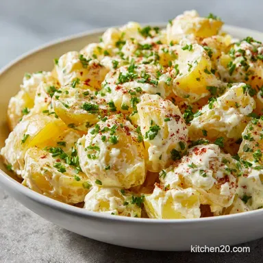 Foolproof Instant Pot Potato Salad Creamy Speedy Never Mushy Spuds Recipe Card