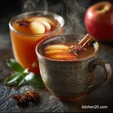Instant Pot Spiced Apple Cider: Quick Recipe for a Cozy Mulled Classic Recipe Card