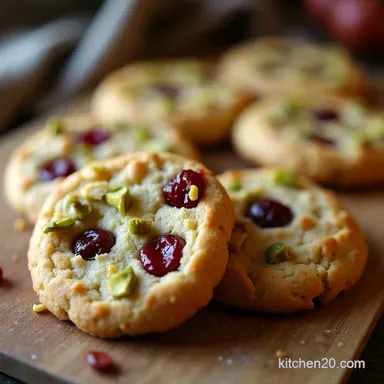 Best SliceandBake Cranberry Pistachio Cookies Recipe Recipe Card
