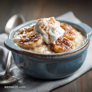 CarbConscious Keto SugarFree Banana Pudding Southern Comfort Dessert Recipe Card