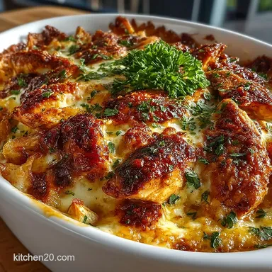 Easy Keto Buffalo Chicken Casserole Recipe Low Carb Creamy Recipe Card