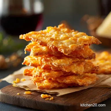 Low Carb Keto Cheese Crackers: Ultimate Crispy Cheddar Snack