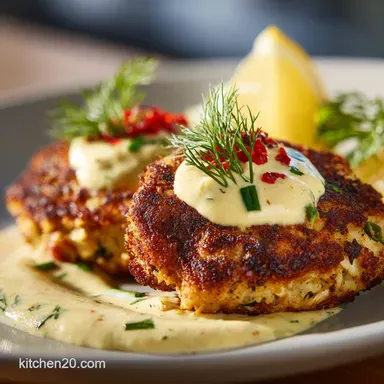 Foolproof GlutenFree Keto Crab Cakes with Zesty Aioli Recipe Card