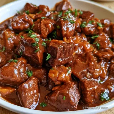 Keto Instant Pot Beef Stew with Red Wine