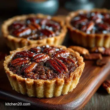 Authentic Keto Pecan Pie Tarts The Secret to SugarFree Syrup Recipe Card