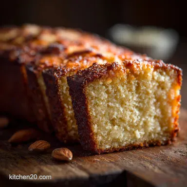 Low Carb Keto Pound Cake Cream Cheese Almond Flour Luxury Recipe Card