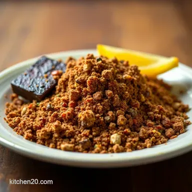 Kickin' Rib Rub Recipe: BBQ Best Mate - That Girl Cooks Recipe Card