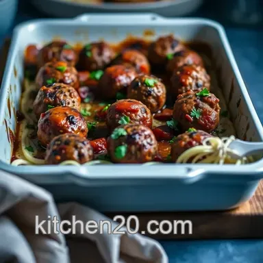 Flavor-Packed Lamb Kofte Meatball Traybake: A Quick One-Pan Wonder Recipe Card