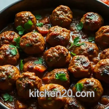 Flavor-Packed Lamb Kofte Meatball Traybake: A Quick One-Pan Wonder