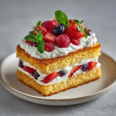 Layered Father Day Sponge Cake in 55 Min