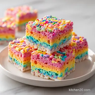 Layered Peeps Dessert: Rice Krispie Treats in 30 Minutes Recipe Card