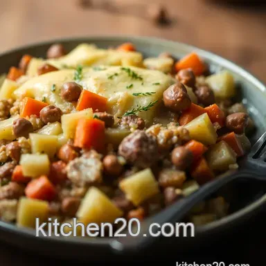 How to Make Comforting Leftover Roast Lamb Shepherd's Pie at Home Recipe Card