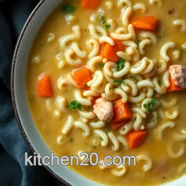 My Best Chicken Lemon Orzo Soup: A Cozy, Three-Step Wonder! Recipe Card