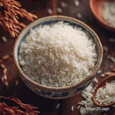 Long Grain Rice: Fluffy Individual Grains Ready in 30 Minutes Recipe Card