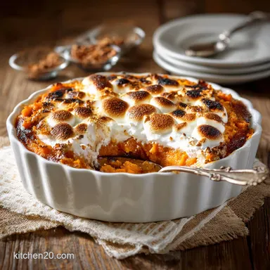 Creamy Low Carb Keto Sweet Potato Casserole The Great Pretender Recipe Card