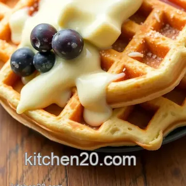 How to Make Fluffy Waffles with Tangy Buttermilk: My Family's Secret! Recipe Card