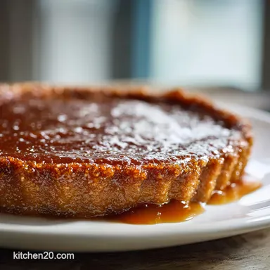 MakeAhead Thanksgiving Desserts: Stress-Free Sticky Toffee Tart Recipe Card