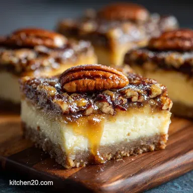 Thanksgiving Desserts: Maple Pecan Cheesecake Bars (Easy No-Fuss Recipe)