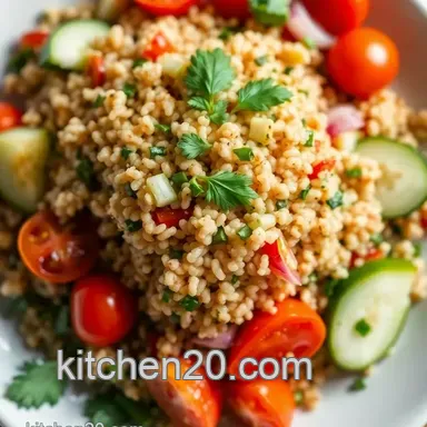 Delightful Salad Recipes: My Mediterranean Quinoa Salad You’ll Love! Recipe Card