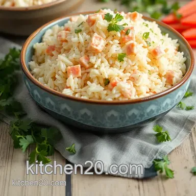 Delicious Mixing Tuna Rice Salad in 20 Minutes: My Quick Family Favorite Recipe Card