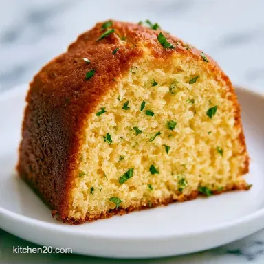 Moist Basil Sugar Pound Cake for 12