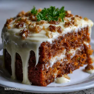 Carrot Cake: Incredibly Moist Recipe with Cream Cheese Frosting Recipe Card